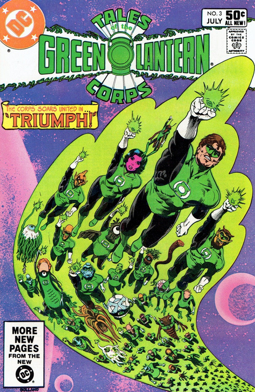 Tales of the Green Lantern Corps #3 cover