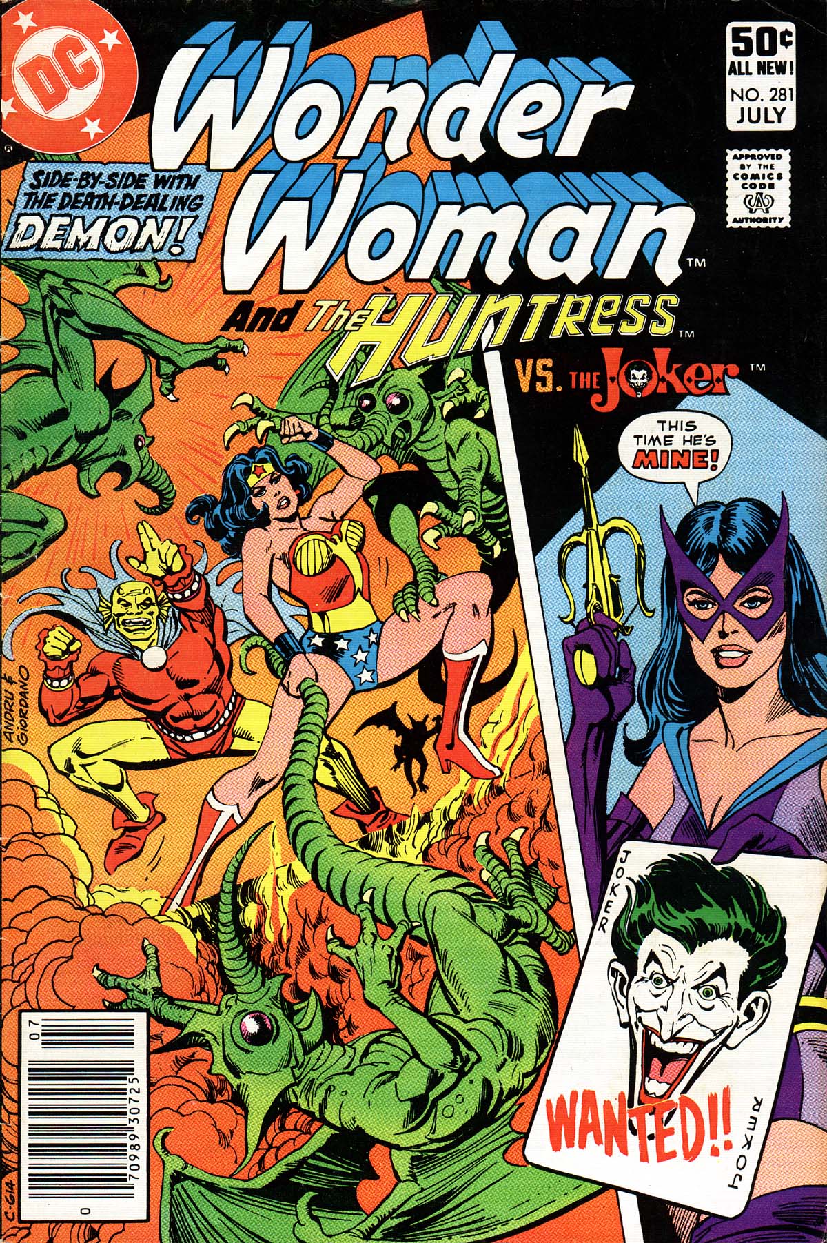 Wonder Woman #281 cover