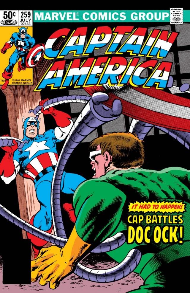 Captain America #259 cover