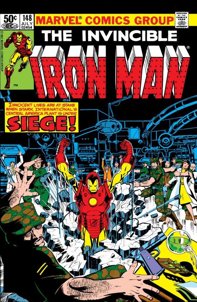 Iron Man #148 cover