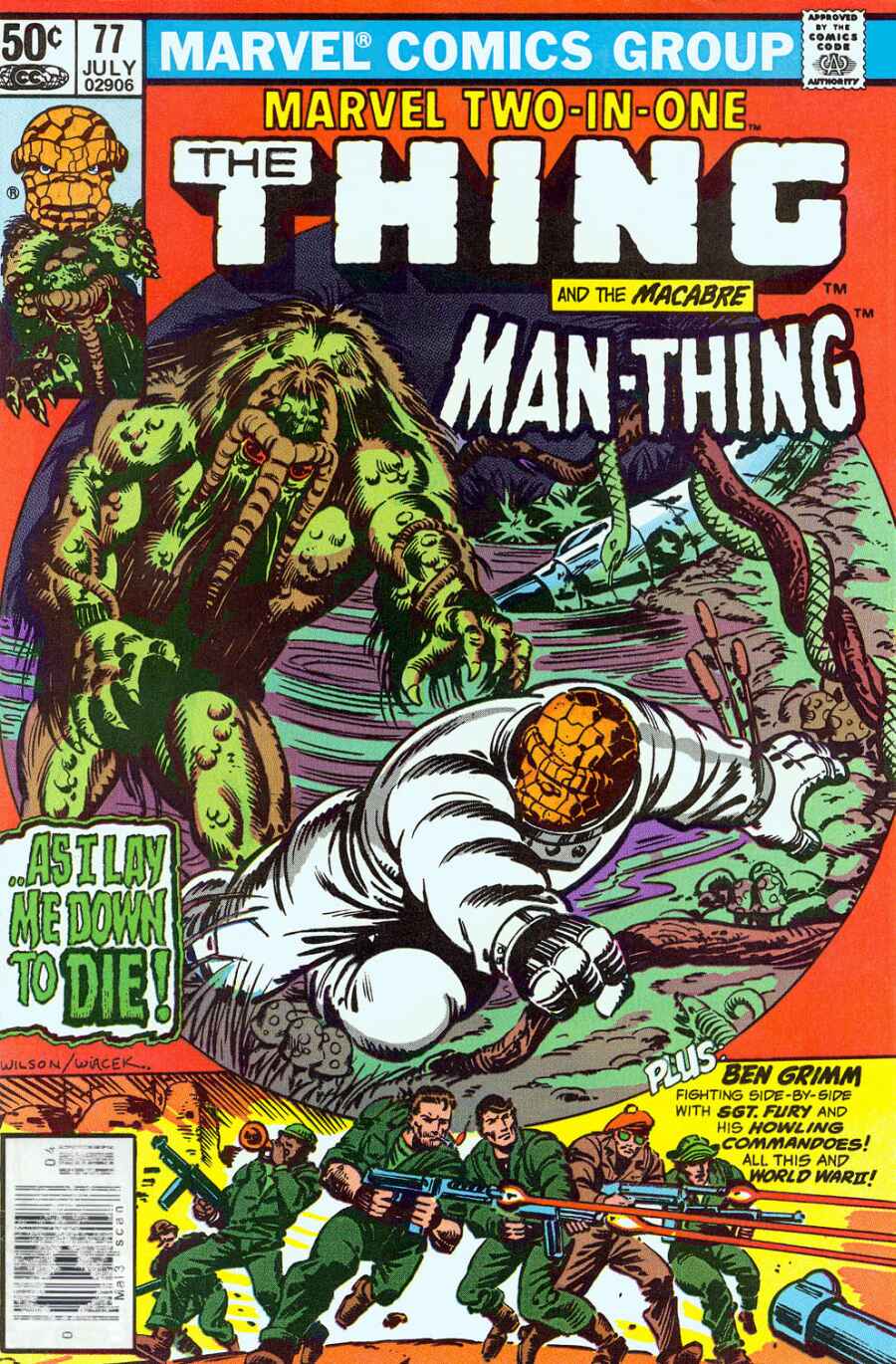 Marvel Two-in-One #77 cover