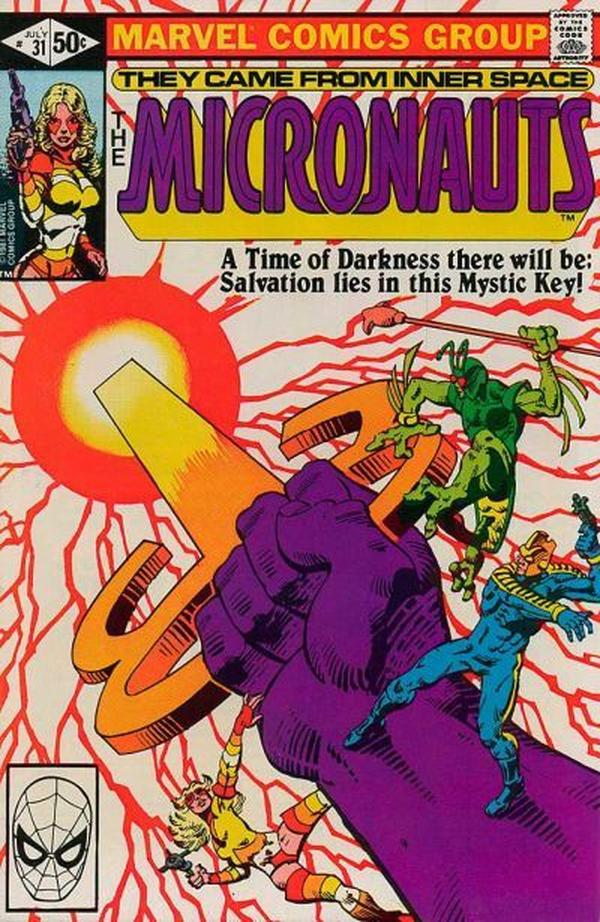 Micronauts #31 cover