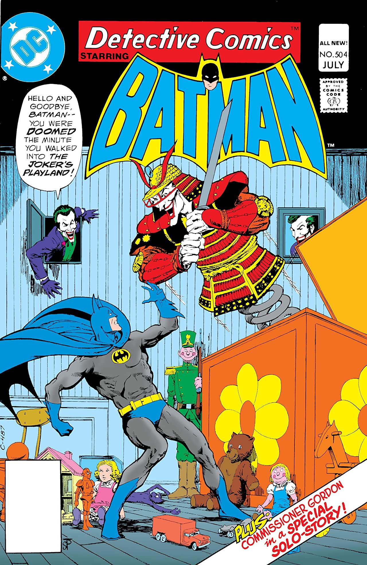 Detective Comics #504 cover