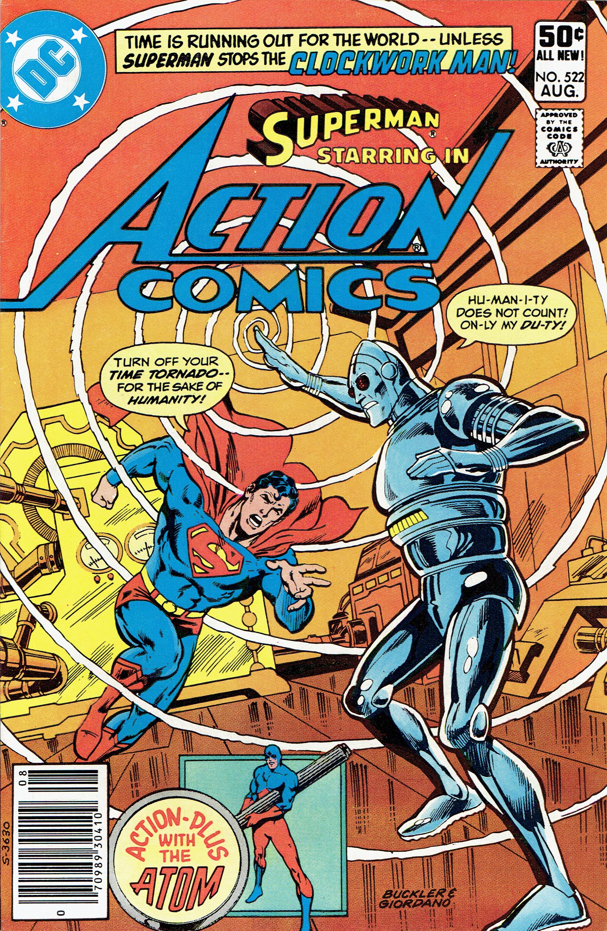 Action Comics #522 cover