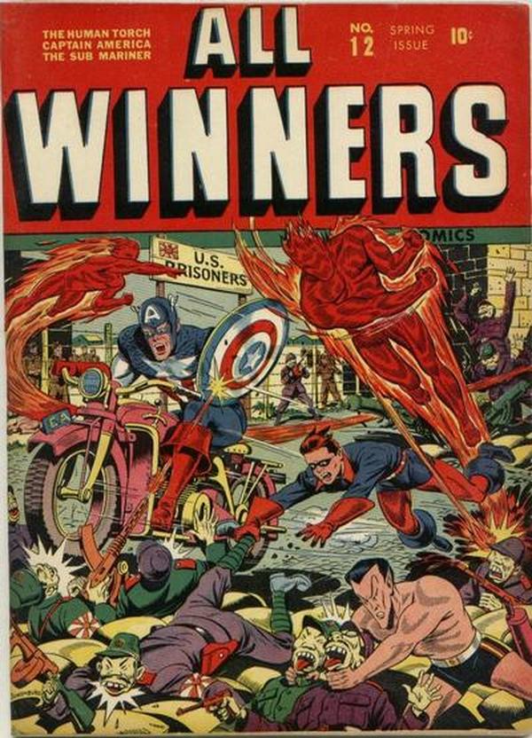 All-Winners Comics #12 cover