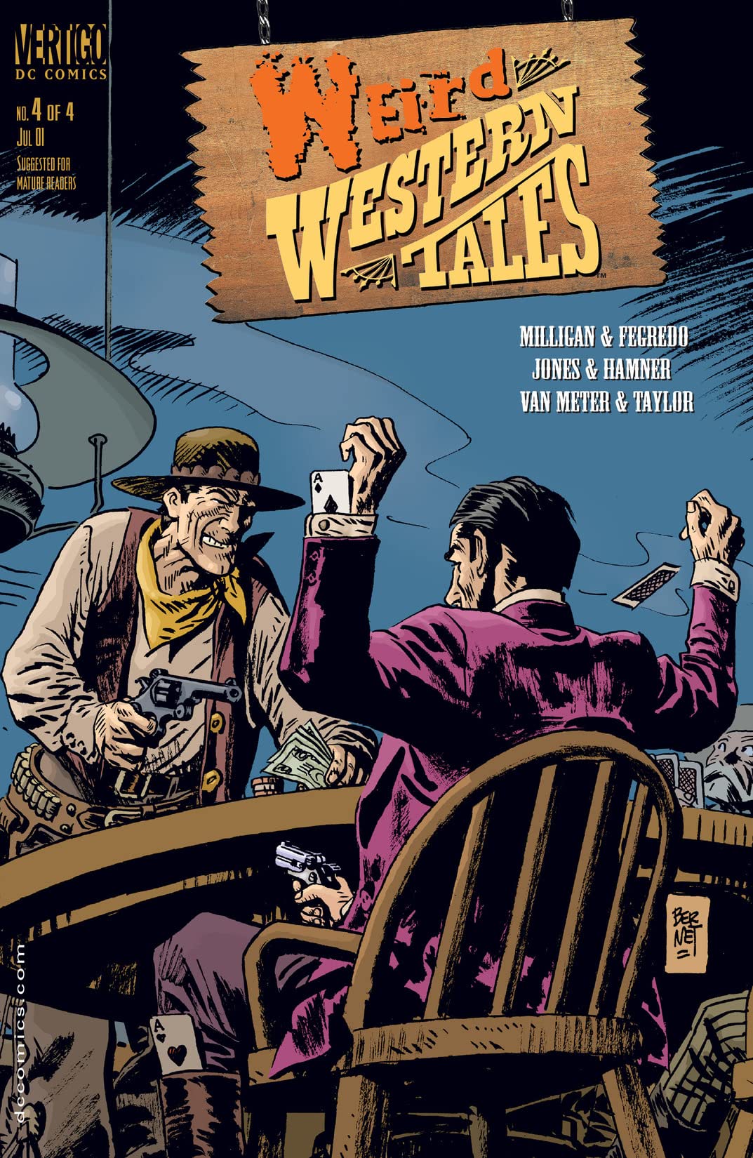 Weird Western Tales #4 cover