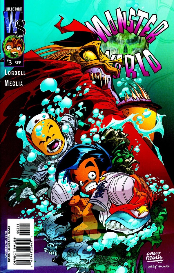 Monster World #3 cover