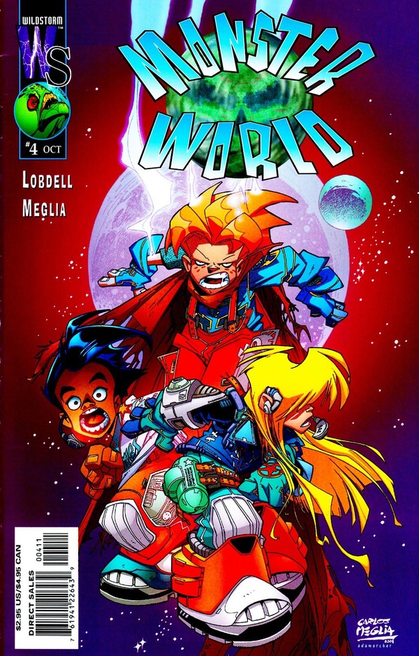 Monster World #4 cover