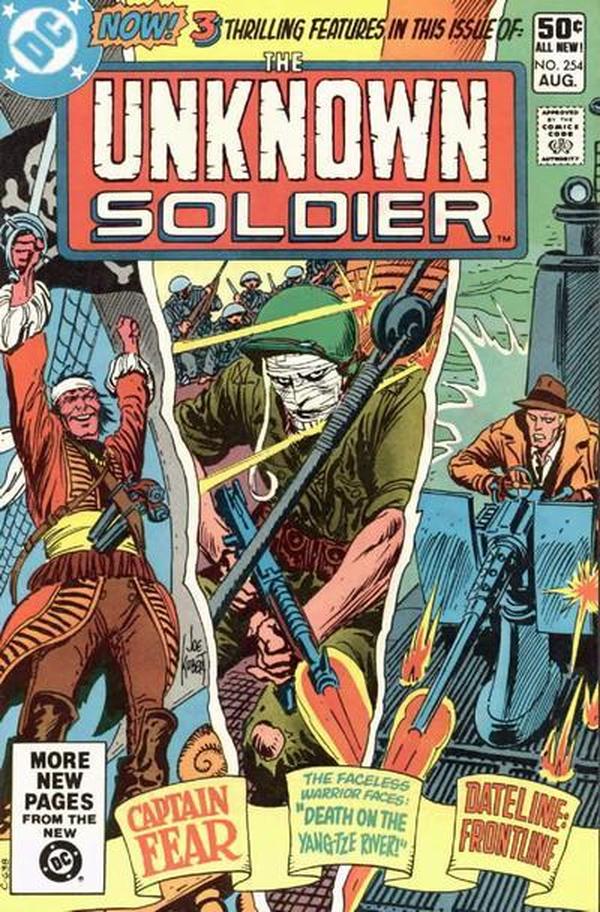 Unknown Soldier #254 cover