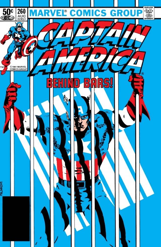 Captain America #260 cover