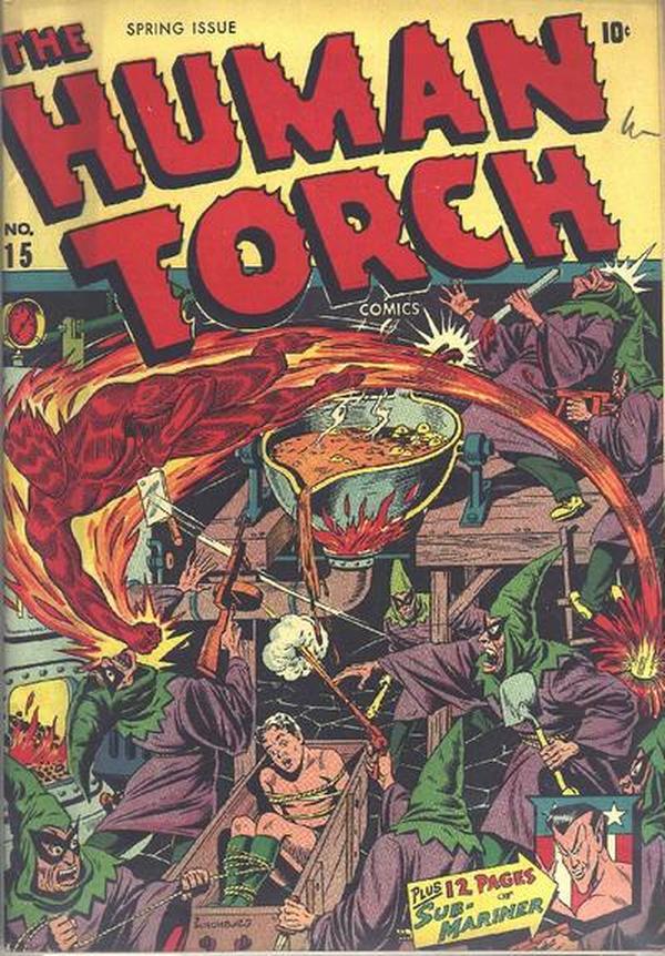 The Human Torch #15 cover