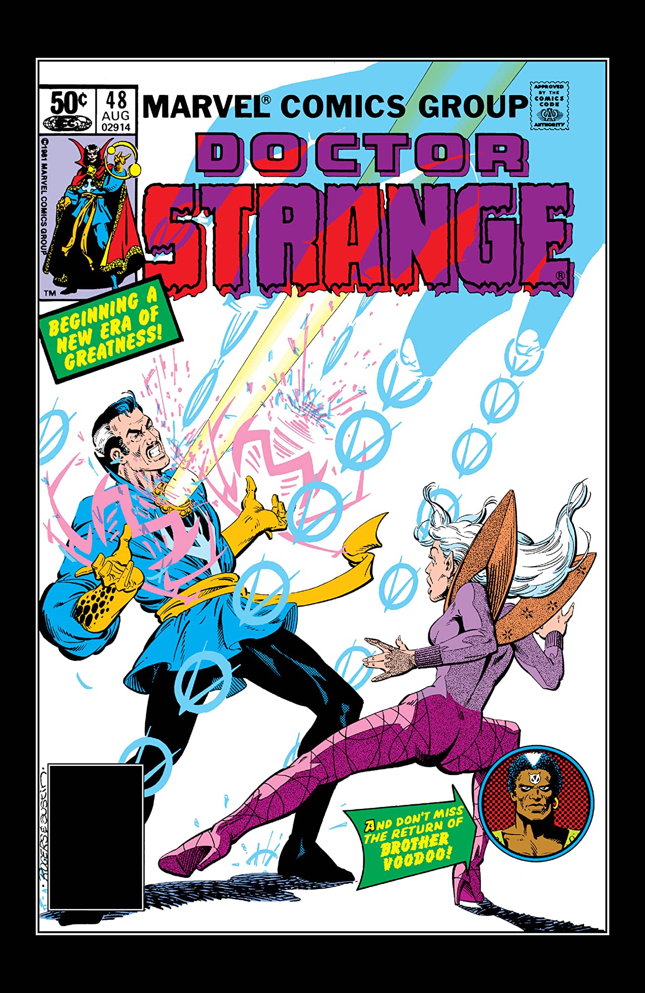 Doctor Strange #48 cover