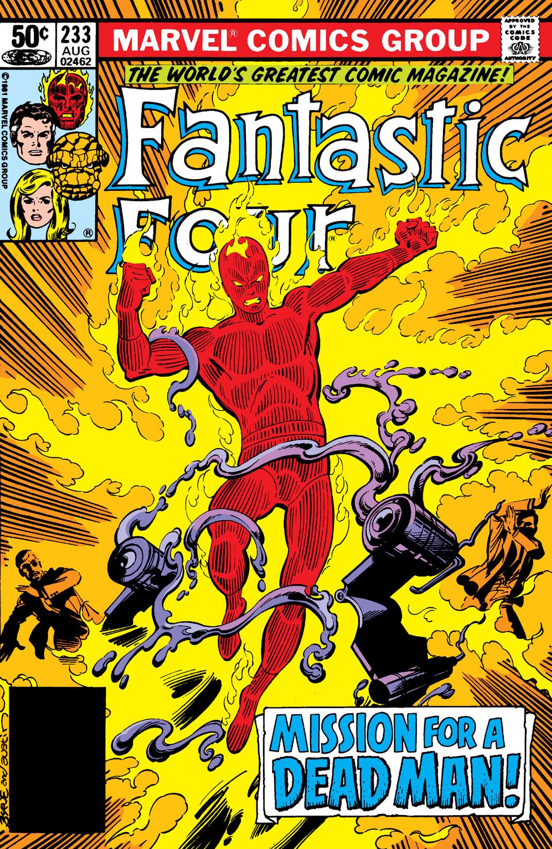 Fantastic Four #233 cover