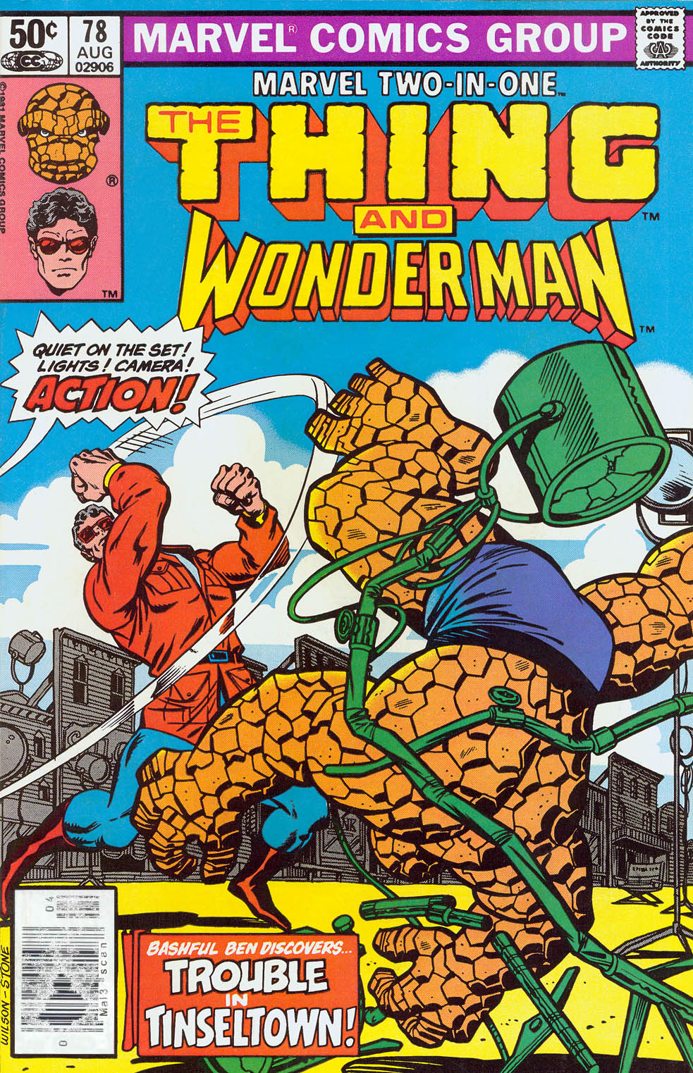 Marvel Two-in-One #78 cover