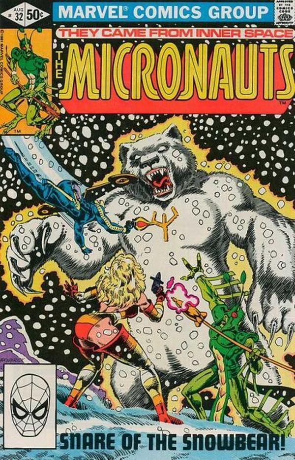 Micronauts #32 cover