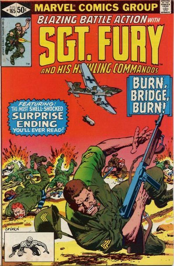 Sgt. Fury and His Howling Commandos #165 cover