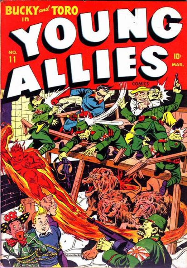 Young Allies #11 cover