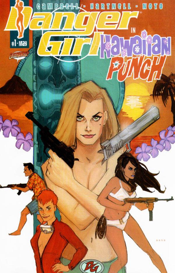 Danger Girl: Hawaiian Punch #1 cover