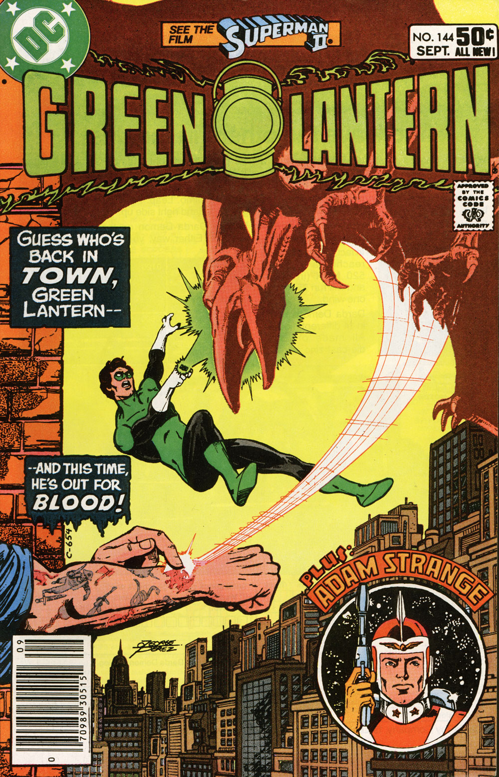Green Lantern #144 cover