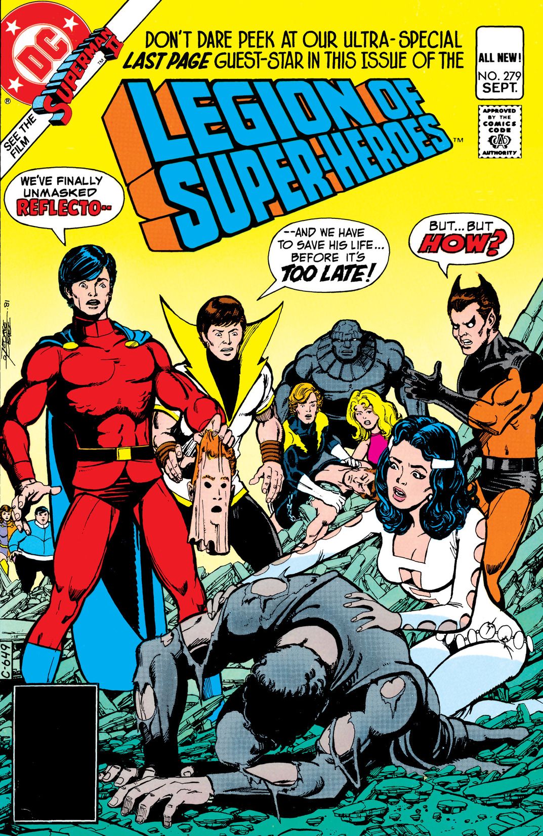 The Legion of Super-Heroes #279