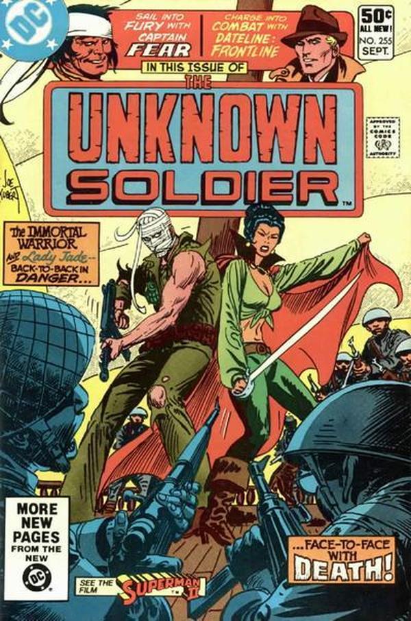 Unknown Soldier #255 cover