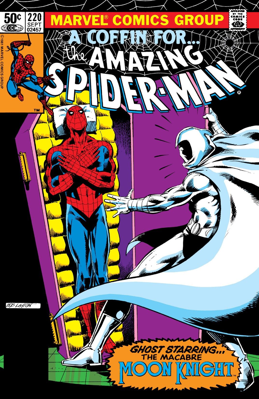 The Amazing Spider-Man #220 cover