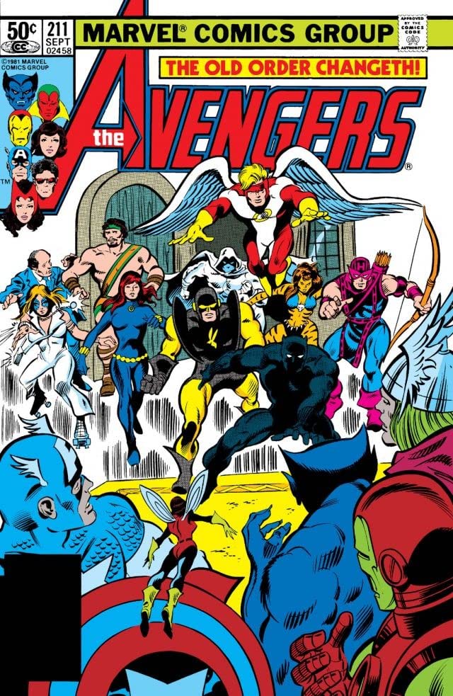 The Avengers #211 cover