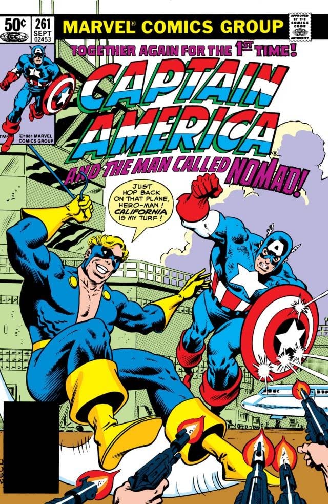 Captain America #261 cover