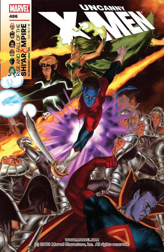The Uncanny X-Men #486 cover