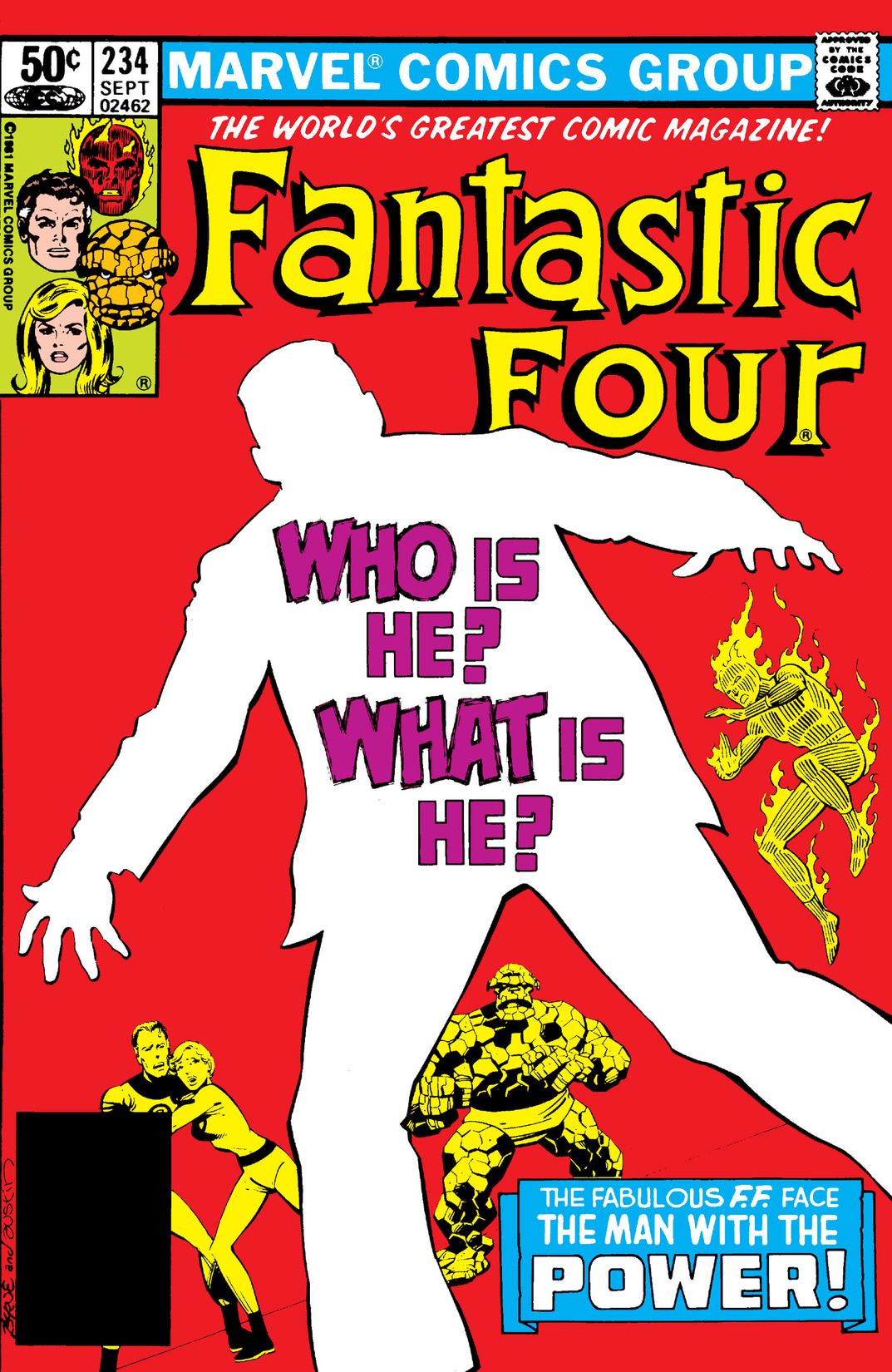 Fantastic Four #234 cover