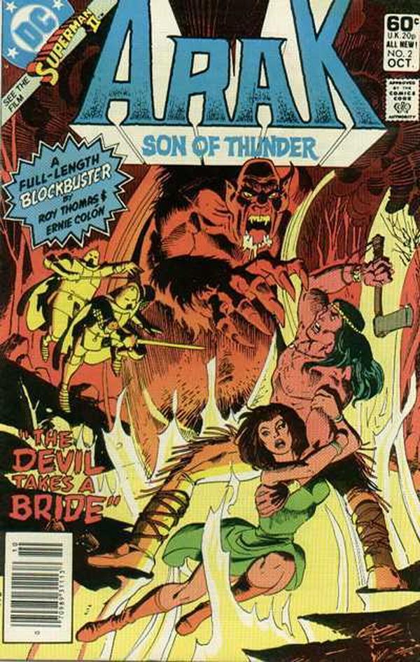 Arak / Son of Thunder #2 cover