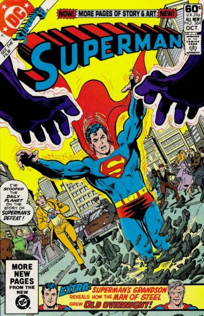 Superman #364 cover