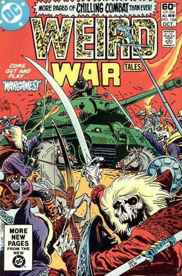 Weird War Tales #104 cover