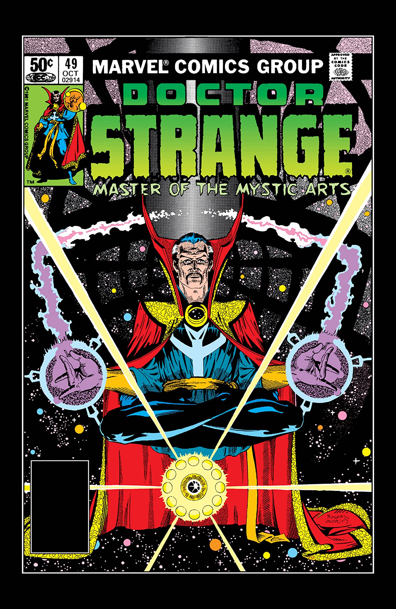Doctor Strange #49 cover
