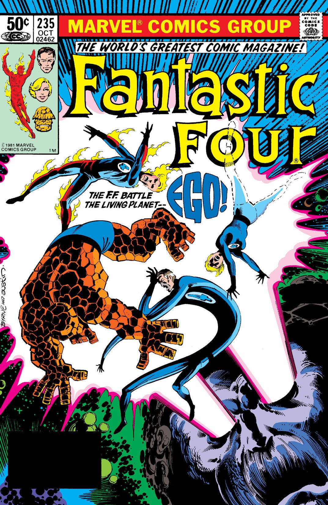 Fantastic Four #235 cover