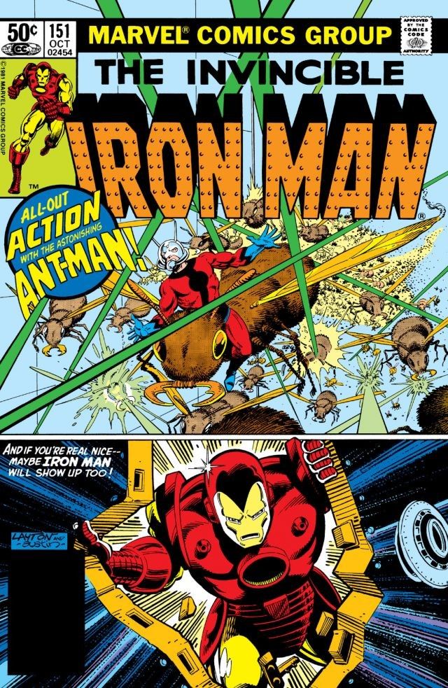Iron Man #151 cover