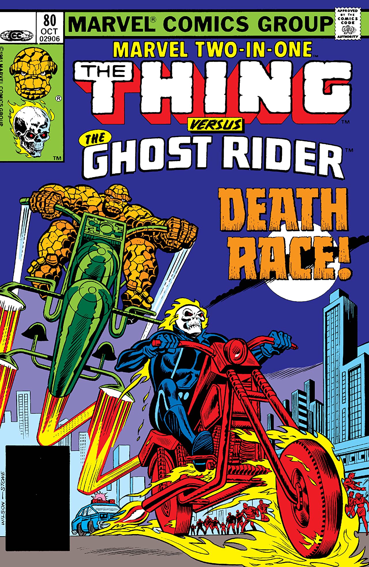 Marvel Two-in-One #80 cover