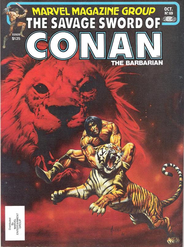 The Savage Sword of Conan #69