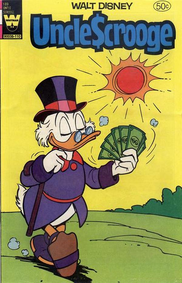 Walt Disney Uncle Scrooge #189 cover