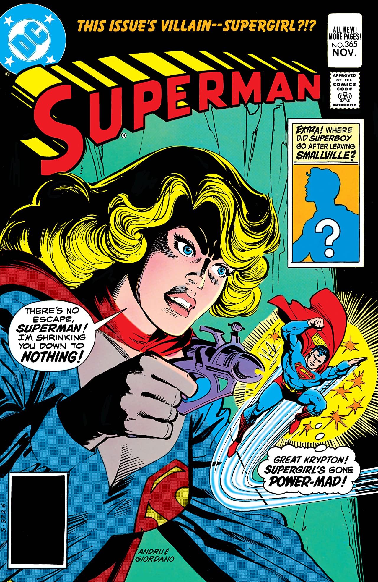 Superman #365 cover