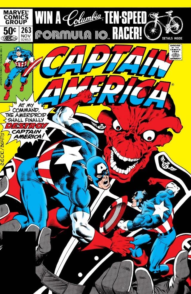 Captain America #263 cover