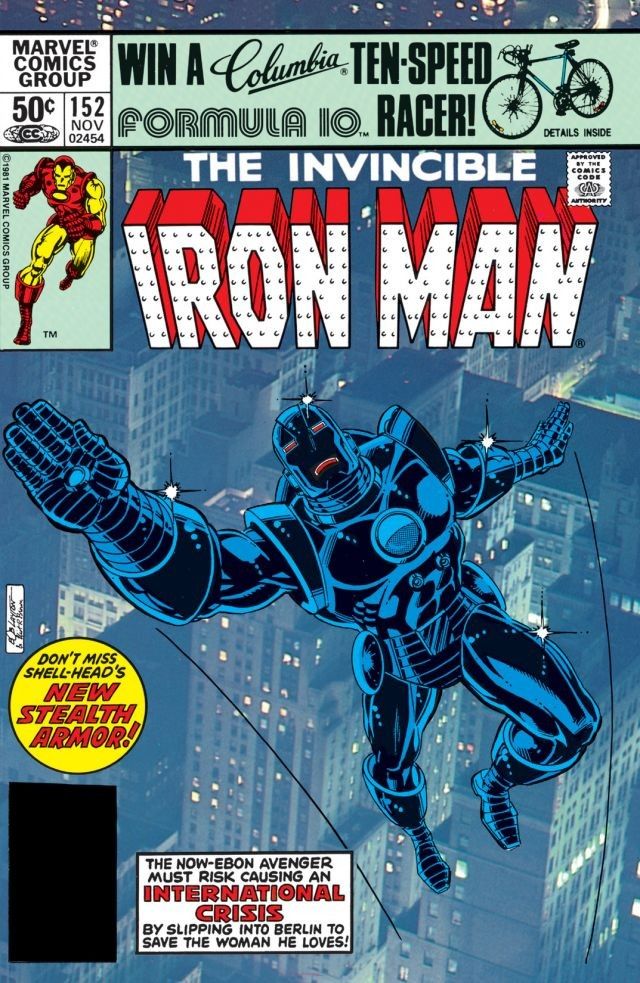 Iron Man #152 cover