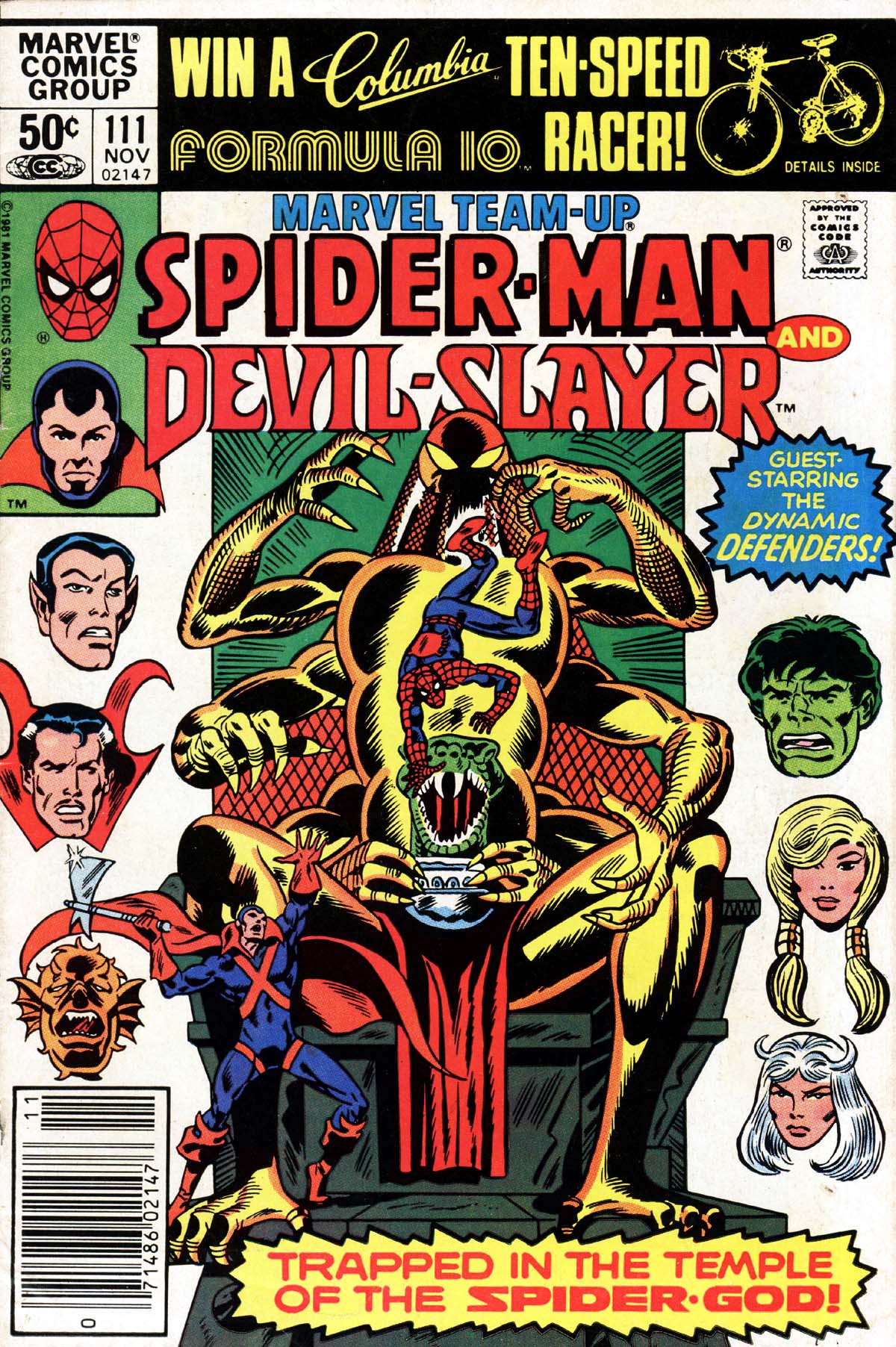 Marvel Team-Up #111 cover