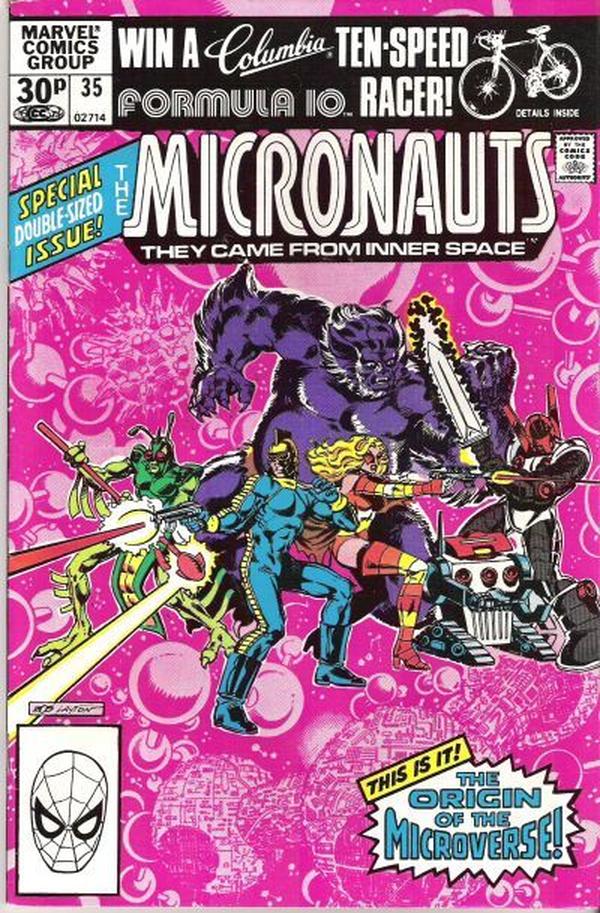 Micronauts #35 cover