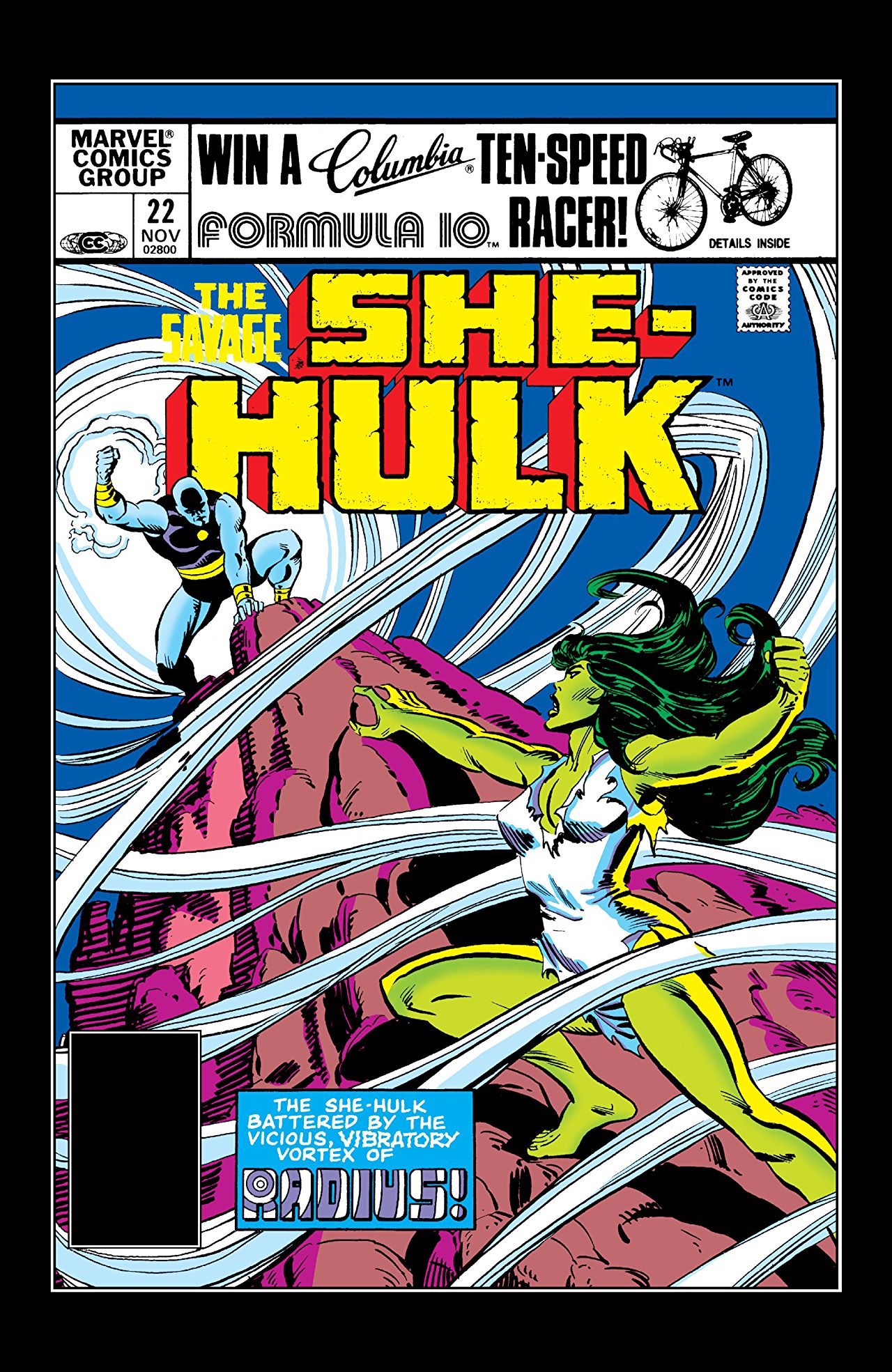 The Savage She-Hulk #22 cover
