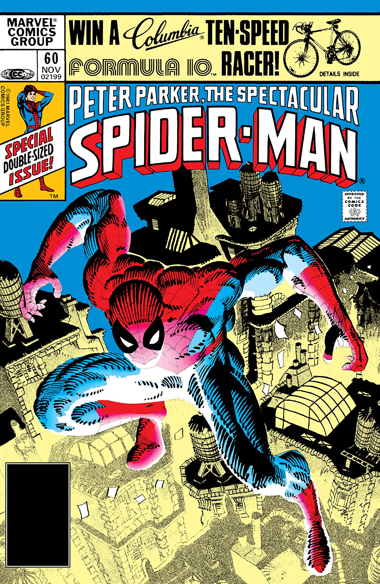 The Spectacular Spider-Man #60 cover