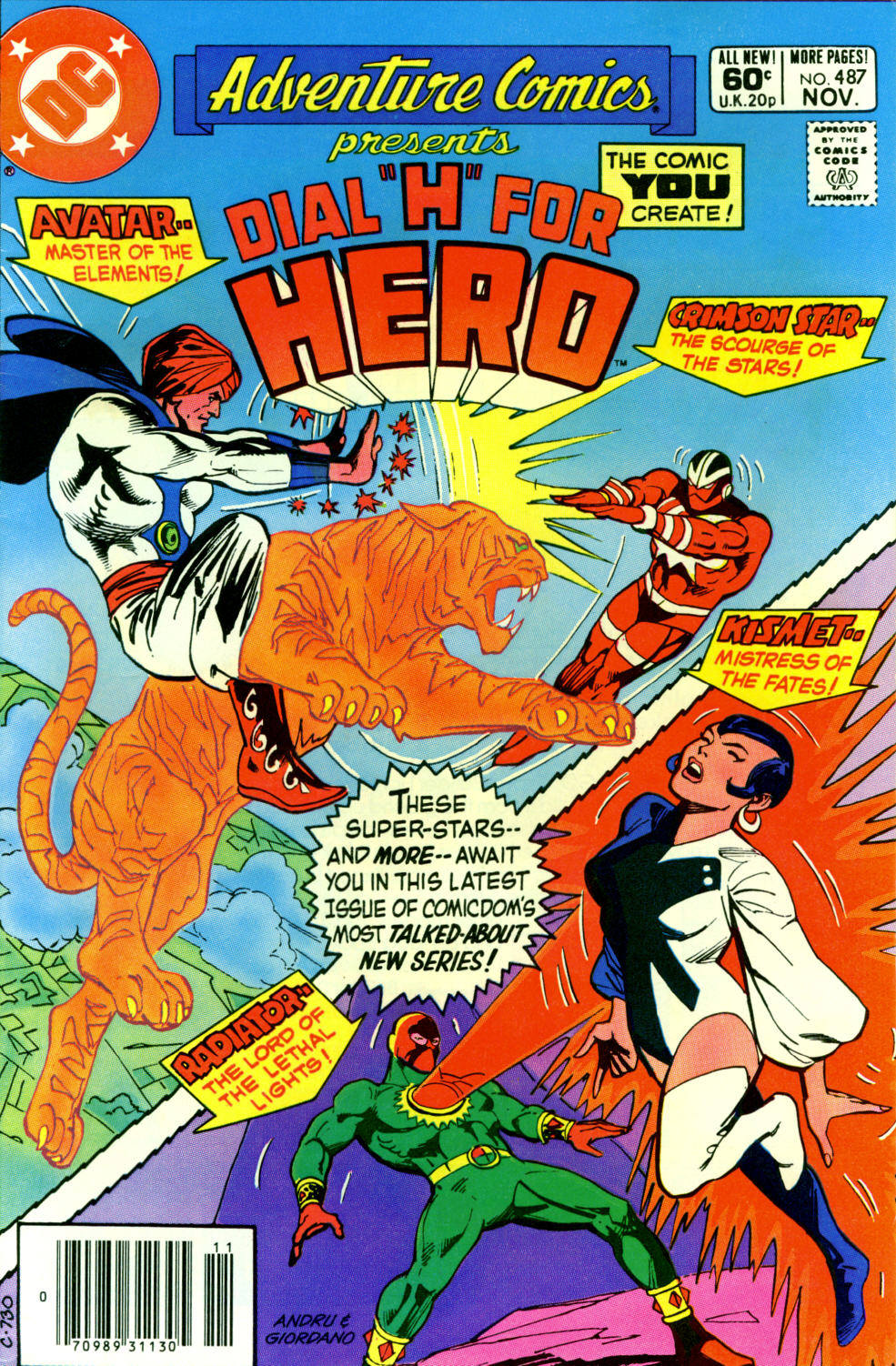 Adventure Comics #487 cover