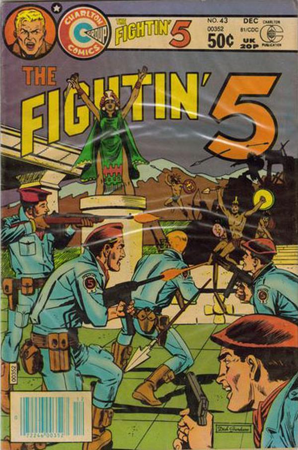 Fightin' Five #43 cover