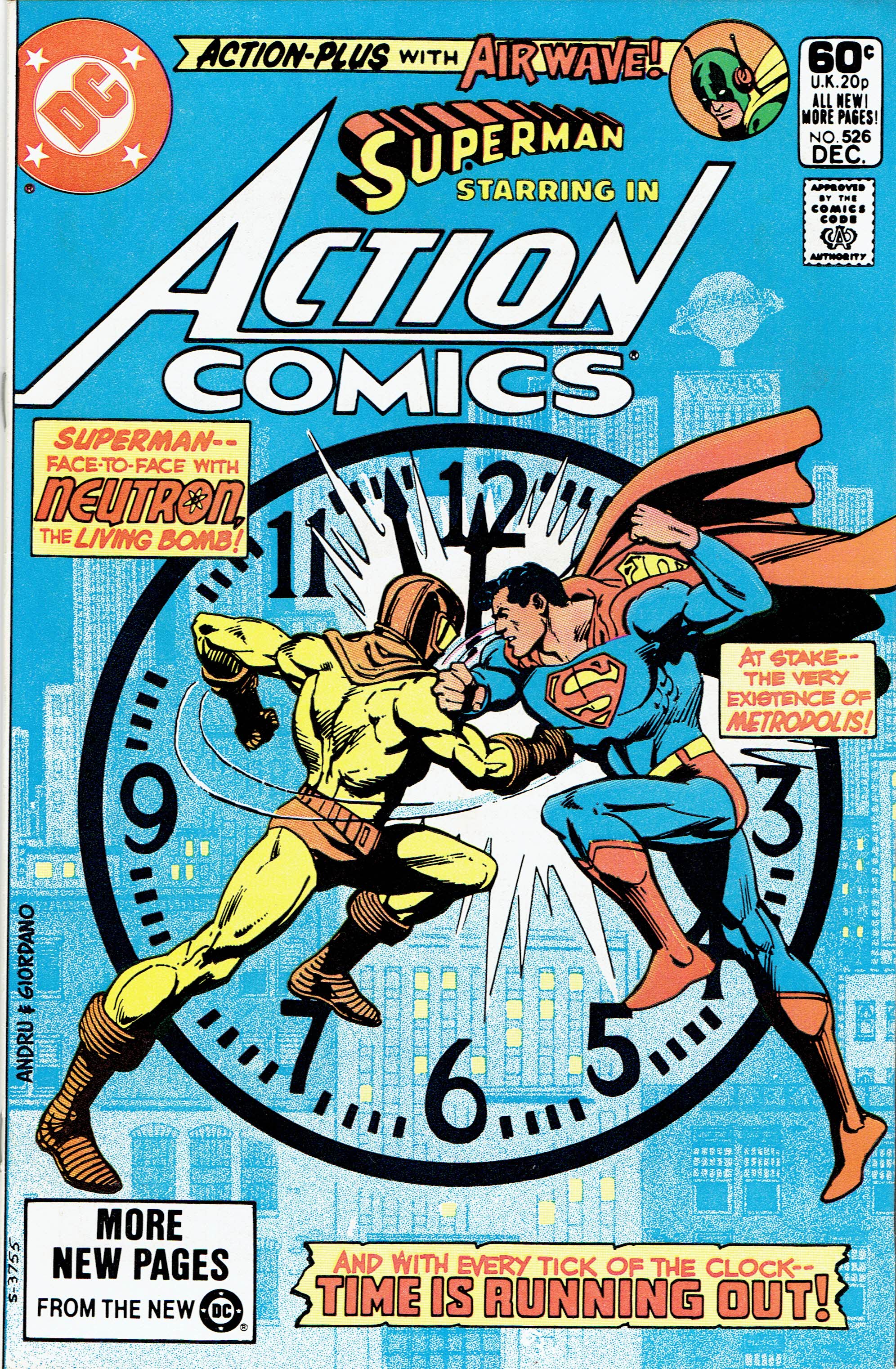 Action Comics #526 cover