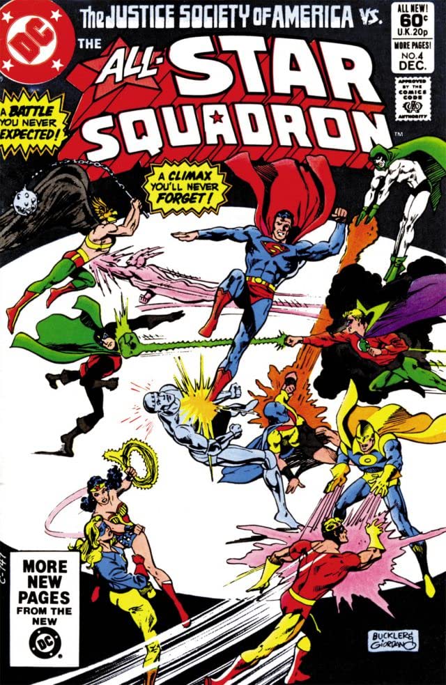 All-Star Squadron #4 cover